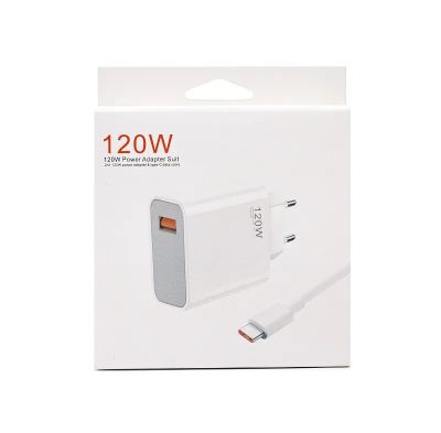 Лот: 25407737. Фото: 1. Зарядное сетевое (USB-A, 120W... Зарядные устройства, блоки питания, адаптеры сетевые для смартфонов