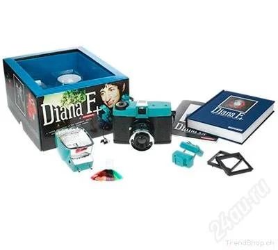 Лот: 1151205. Фото: 1. Фотоаппарат Diana F+ с задником... Плёночные компактные