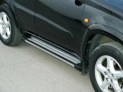 Лот: 8082246. Фото: 1. Пороги (подножки) для Toyota Rav... Детали тюнинга