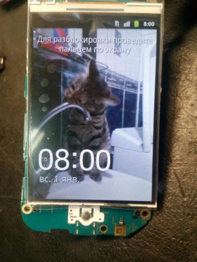 Лот: 8662037. Фото: 1. Дисплей Samsung S6802. Дисплеи, дисплейные модули, тачскрины