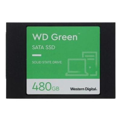 Лот: 24677085. Фото: 1. SSD накопитель WD Green 480GB... SSD-накопители