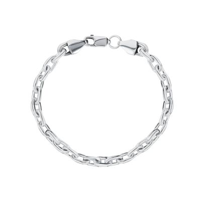 Лот: 23828053. Фото: 1. Серебряный браслет Якорь. Браслеты