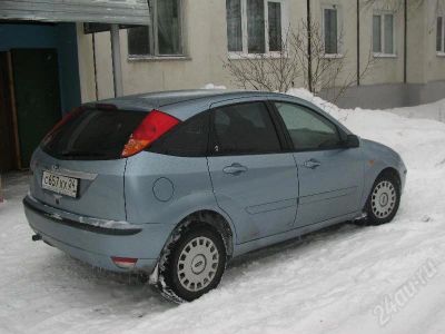 Лот: 171019. Фото: 1. Fordfocus5 дверный хэтчбэк серо-голубой... Автомобили