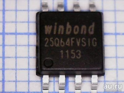 Лот: 12477690. Фото: 1. Микросхема памяти Flash W25Q64FVSSIG... Микросхемы