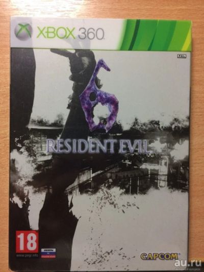Лот: 13009680. Фото: 1. Resident Evil 6 [Xbox 360, русские... Игры для консолей