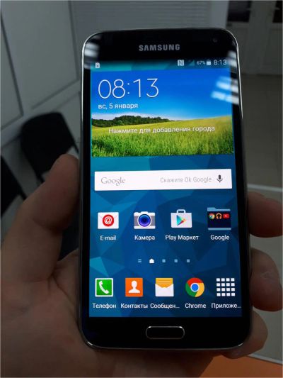 Лот: 10746913. Фото: 1. Samsung Galaxy S5 Новые. Смартфоны