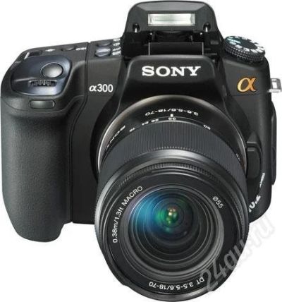 Лот: 674634. Фото: 1. Sony A300 Kit 18-70 (3,5-5.6). Цифровые зеркальные