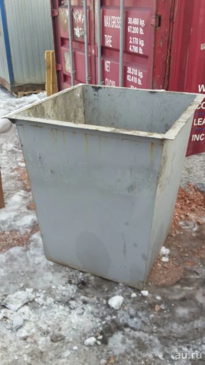 Лот: 13304997. Фото: 1. Мусорный бак, мусорный контейнер... Баки, ёмкости