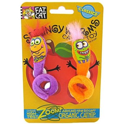 Лот: 11316915. Фото: 1. Игрушка для кошек FatCat, червяки-пружинки... Игрушки для животных