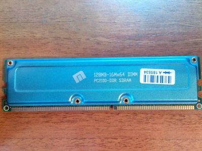 Лот: 5188816. Фото: 1. оперативная память ddr1 128mb. Оперативная память