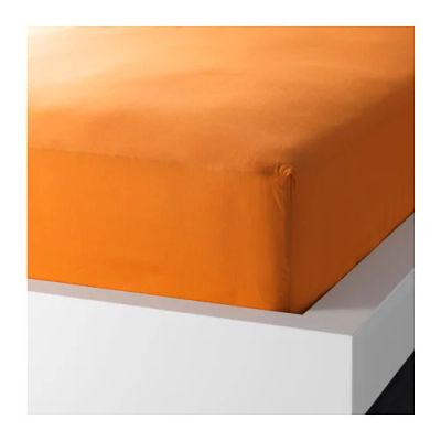 Лот: 7547033. Фото: 1. Простыня натяжная IKEA Двала. Постельное бельё