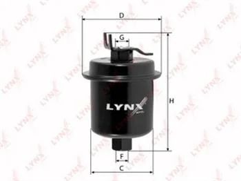 Лот: 3017600. Фото: 1. LYNX LF531 Фильтр топливный Honda... Двигатель и элементы двигателя