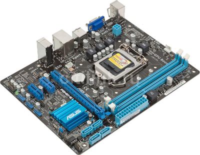 Лот: 9516827. Фото: 1. Материнская плата Asus P8H61-M... Материнские платы