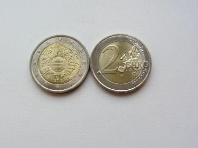 Лот: 14984387. Фото: 1. Франция 2 евро 2012 " 10 лет наличному... Европа