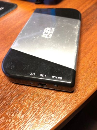 Лот: 14614240. Фото: 1. USB 2.0 SATA 2.5 HDD Case Agestar... Внешние жесткие диски