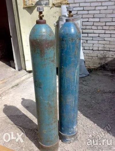 Лот: 13785735. Фото: 1. Баллон кислородный. Баллоны, газ в баллонах