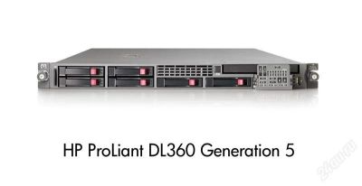 Лот: 997281. Фото: 1. Последний. HP DL360G5 2*Xeon 5150... Серверы RackMount