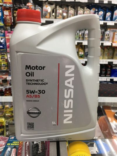 Лот: 17795680. Фото: 1. Масло моторное Nissan 5w-30 A5... Масла, жидкости