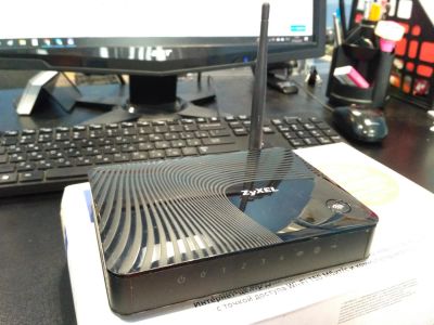 Лот: 11001151. Фото: 1. Роутер Zyxel Keenetiс 4G + USB. Маршрутизаторы (роутеры)
