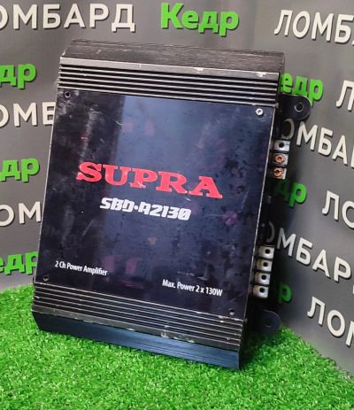 Лот: 25300756. Фото: 1. Усилитель Supra SBD-A2130 2x130w... Усилители