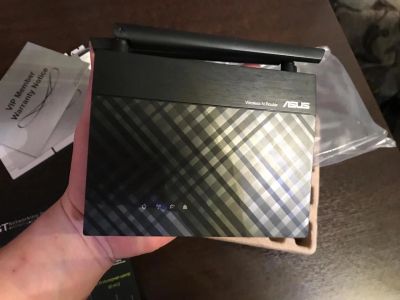 Лот: 12646505. Фото: 1. Wi-fi роутер ASUS RT-N12. Маршрутизаторы (роутеры)