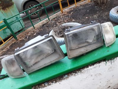 Лот: 13446850. Фото: 1. Фары комплект 4 штуки передние... Оптика и освещение