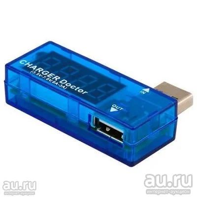 Лот: 18363478. Фото: 1. Тестер напряжения и тока USB... Радиолюбительский инструмент