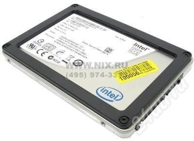 Лот: 487187. Фото: 1. SSD 80GB Intel X25 MLC SSDSA2MJ080G2C1... Жёсткие диски (HDD)