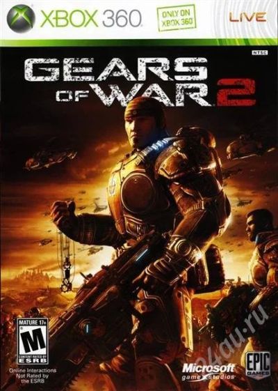 Лот: 557639. Фото: 1. gears of war 2 (xbox) лицензия... Игры для консолей