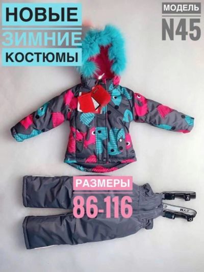 Лот: 16914153. Фото: 1. Новый зимний костюм (Собачки). Верхняя одежда