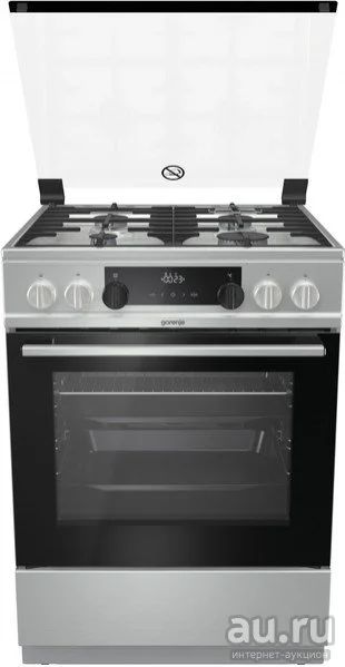 Лот: 15269048. Фото: 1. Газовая плита Gorenje K 634 XF. Плиты, духовые шкафы, варочные поверхности