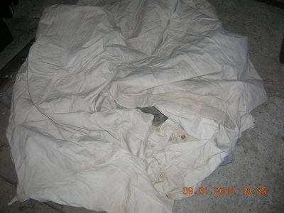 Лот: 1085096. Фото: 1. Палатка брезентовая б/у( размер... Палатки, тенты