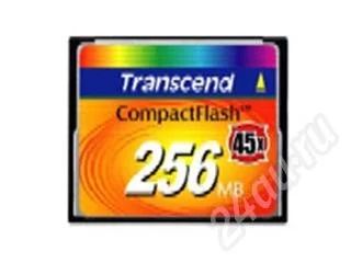 Лот: 230280. Фото: 1. CompactFlash 256 МБ. USB-флеш карты