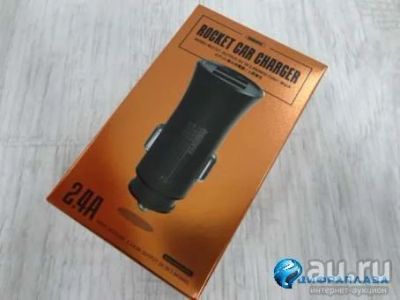 Лот: 13415548. Фото: 1. Автомобильное ЗУ USB Remax СС217... Зарядные устройства, блоки питания, адаптеры сетевые для смартфонов
