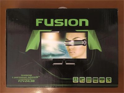 Лот: 11432287. Фото: 1. Телевизор Fusion FLTV-24L31B 24... Телевизоры
