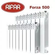 Лот: 8029956. Фото: 1. Rifar Forza 500, 6 секций + комплект... Радиаторы отопления, полотенцесушители