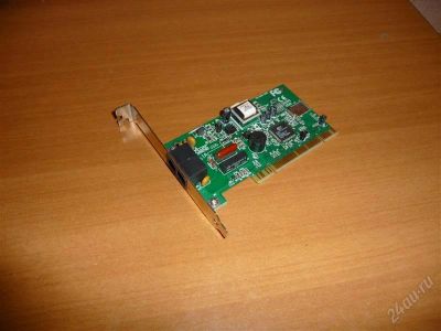 Лот: 1369043. Фото: 1. Плата модема Acorp FM-56 PCI. Проводные модемы