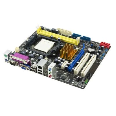 Лот: 10862404. Фото: 1. Материнская плата ASUS M4N78-AM... Материнские платы