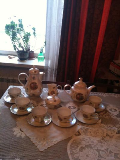 Лот: 11156936. Фото: 1. Сервиз "Мадонны" (чайный) ГДР... Сервизы, наборы посуды