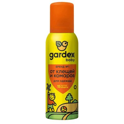 Лот: 23723659. Фото: 1. Gardex baby Аэрозоль от клещей... Лекарства