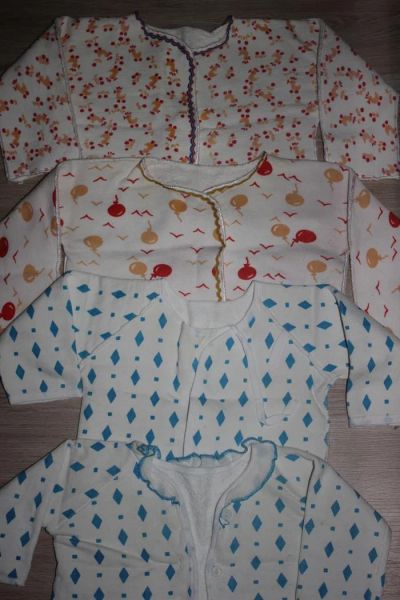 Лот: 3455924. Фото: 1. Теплые распашонки. Ползунки, распашонки, слипы