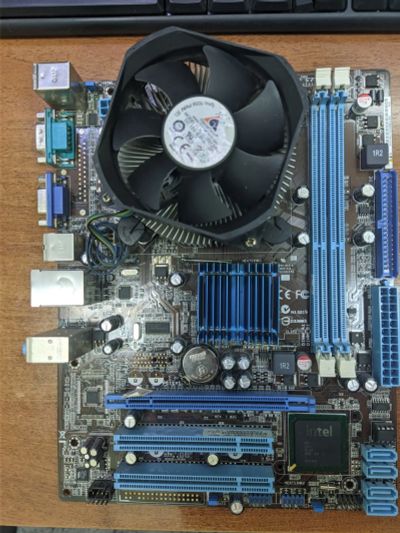 Лот: 21245026. Фото: 1. ASUS P5G41T-M LX2/GB Intel Core2... Материнские платы