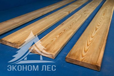 Лот: 20947917. Фото: 1. Планкен Прямой "АВ" Лиственница... Древесина, пиломатериал