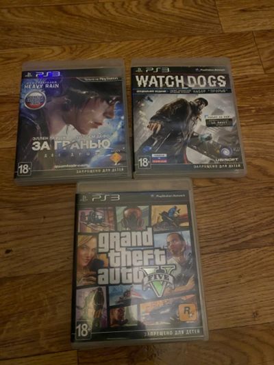 Лот: 16798790. Фото: 1. игры ps3 3 шт. Игры для консолей
