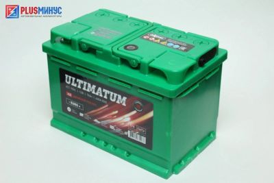 Лот: 9220431. Фото: 1. Аккумулятор Ultimatum 70 а\ч EFB... Аккумуляторы