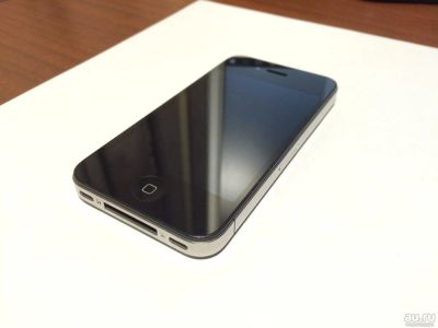 Лот: 8261348. Фото: 1. Отличный iPhone 4 на 32GB в хорошем... Смартфоны