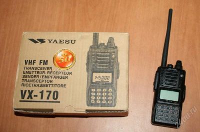Лот: 17168. Фото: 1. Радиостанция YAESU VX-170 144МГц. Красноярск