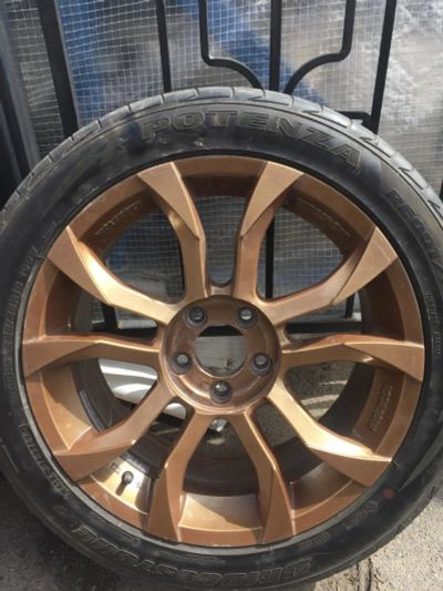 Лот: 9691134. Фото: 1. Диски Wolfrace Assassin R18 Bridgestone... Шины на дисках
