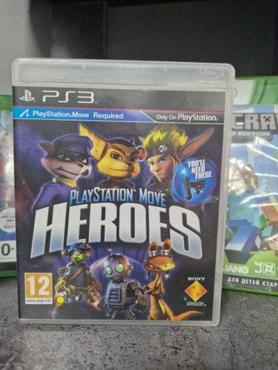 Лот: 25778154. Фото: 1. Игра PS3 Герои (PlayStation Move... Игровые приставки, консоли