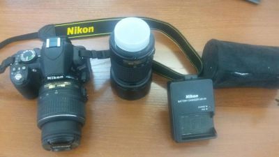 Лот: 4096651. Фото: 1. Цифровой фотоаппарат Nikon D3100... Цифровые зеркальные